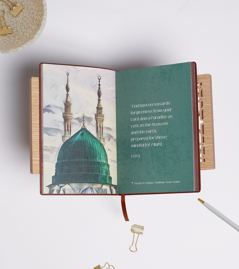 The Heritage Brown Leather Notebook - Image 2