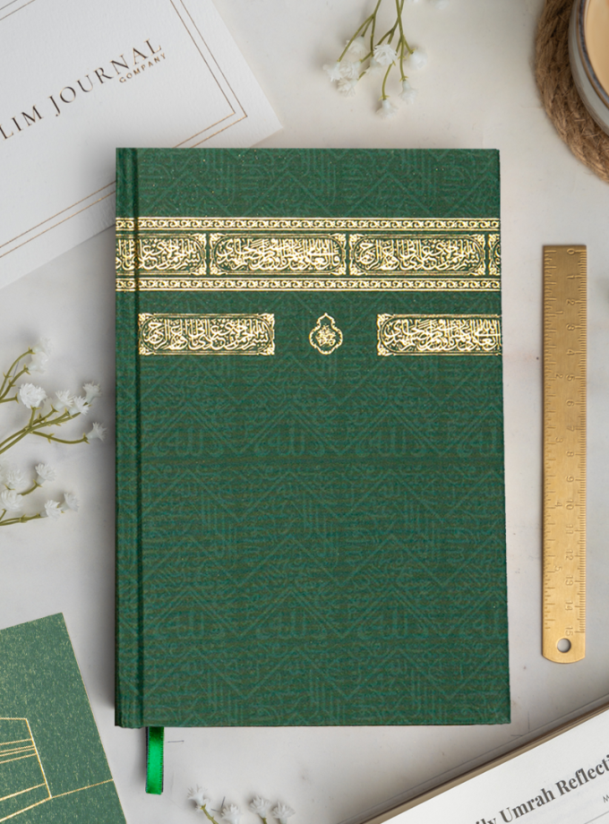 Labbaik Umrah Guide & Journal Green
