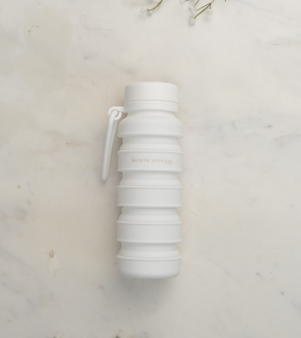 Refillable White Water Bottle - Image 2