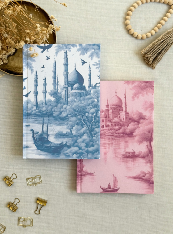 Toile Bundle: The Ottoman Toile Notebook + The Palace Rose Toile Notebook